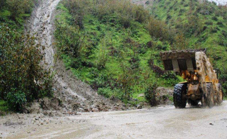 Ordu'da sağanak yağmur su baskınlarına neden oldu