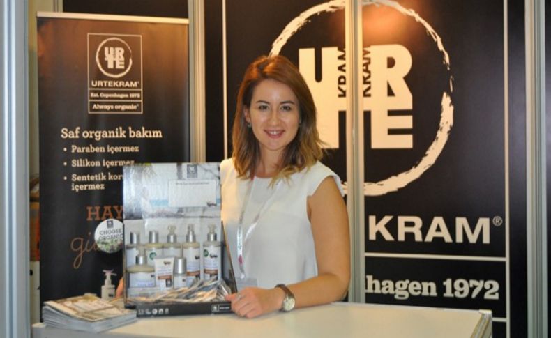 Organik kozmetik Exponatura Fuarı'nda