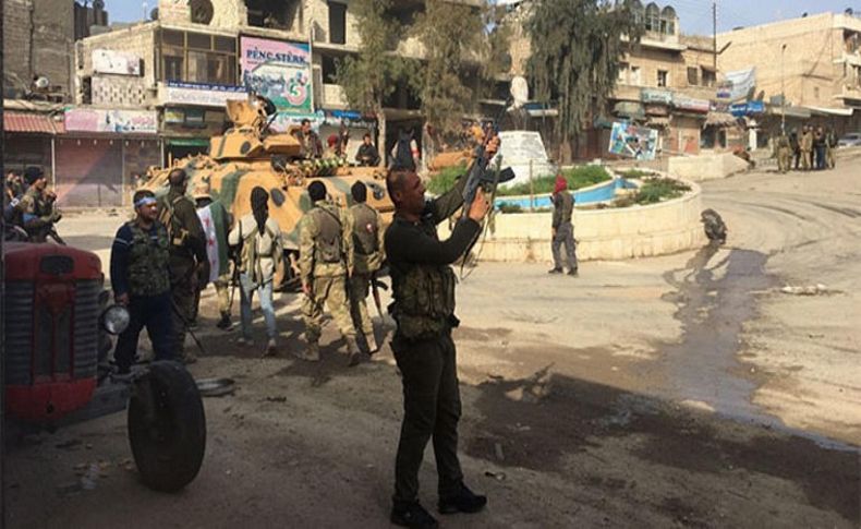 ÖSO Afrin'e girdi! İlçe merkezinde kontrol sağlandı