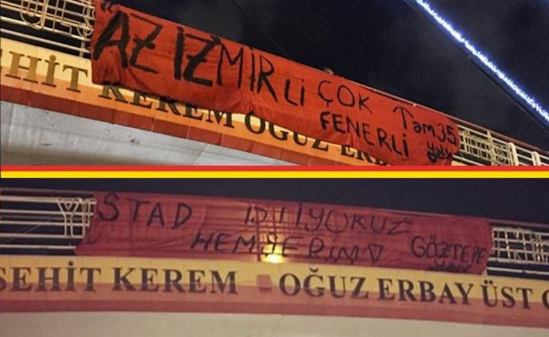 Göztepeliler'den Kocaoğlu'na pankartlı isyan!