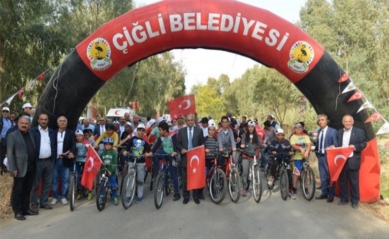 Pedallar Cumhuriyet için çevrildi