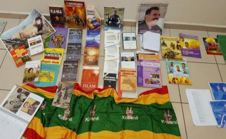 PKK'lı evlerinde Fethullah Gülen'in kitapları