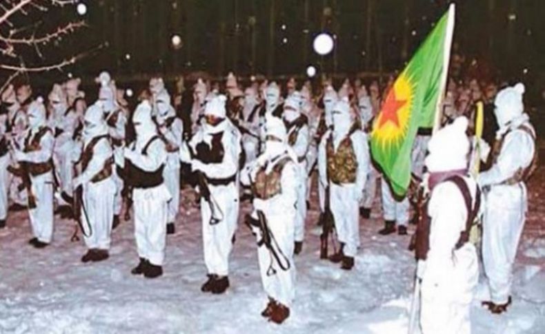 PKK'lı teröristler ilk kez böyle görüntülendi