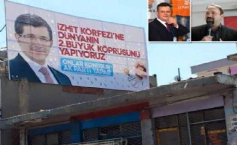 Çiğli'de 'alkışlı' polemik: O afiş başkanları karşı karşıya getirdi!