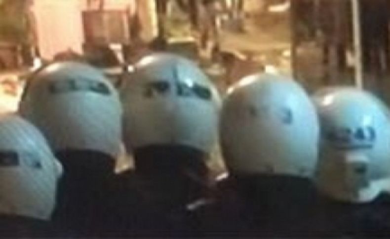 Polis kask numarasını gizliyor