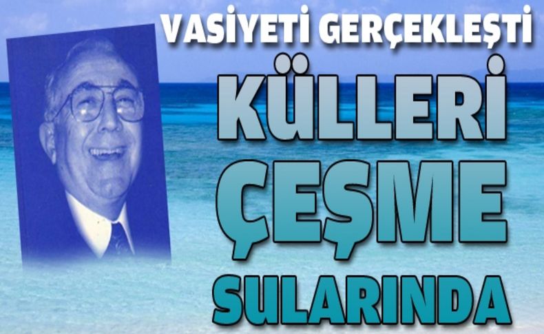 Prof. Dr. Yürük İyriboz’un vasiyeti yerine getirildi