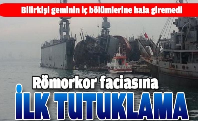 Romarkör faciasına 1 tutuklama