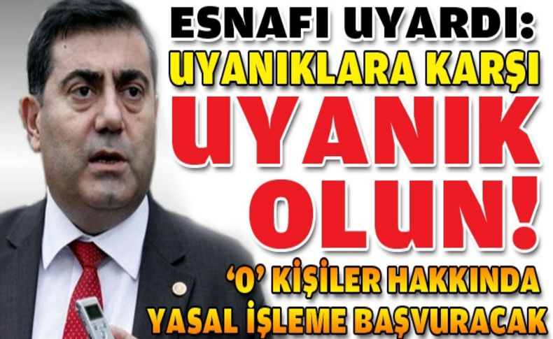 Sait uyardı: Uyanık olun