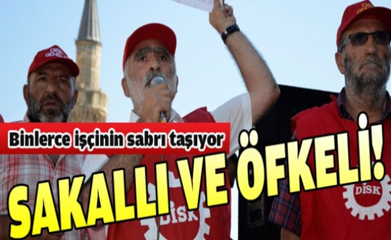 Sakallı ve öfkeli