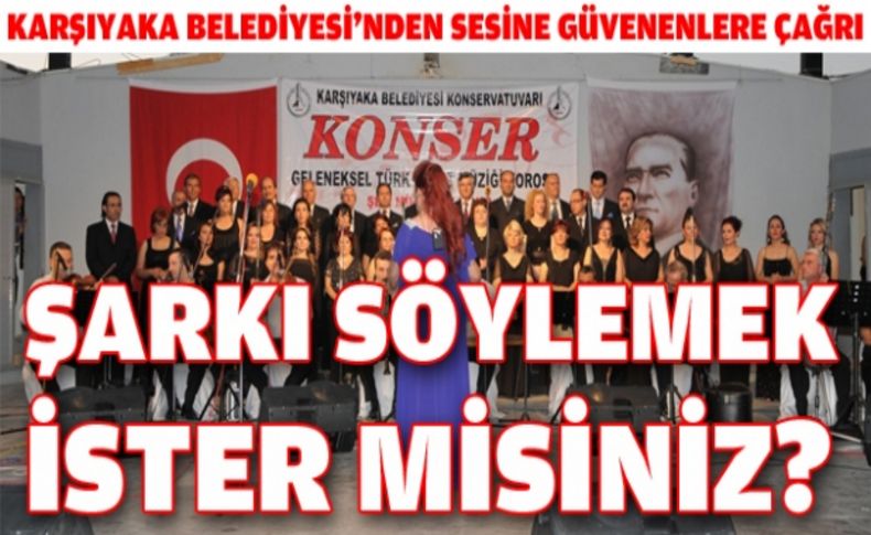 Şarkı söylemek ister misini?