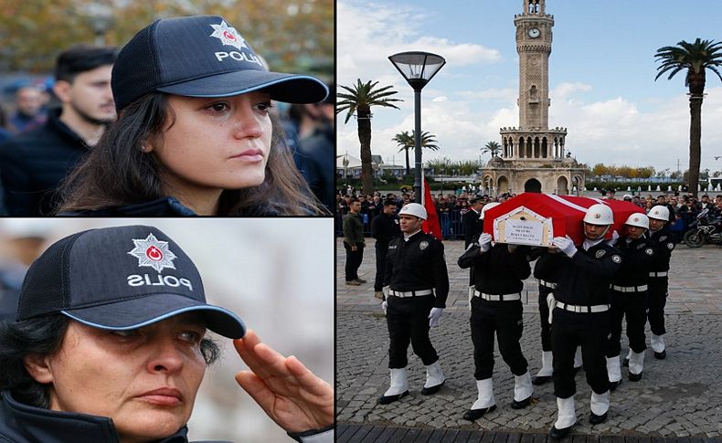 Şehit polise acı veda