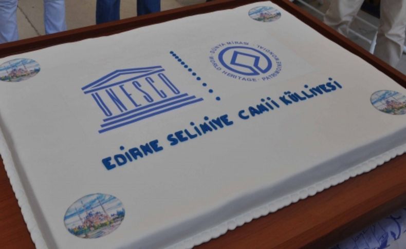 Selimiye'de UNESCO pastası kesildi