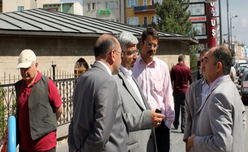 Şems-i Sivasi Hazretleri'nin türbesinde çalışma başladı