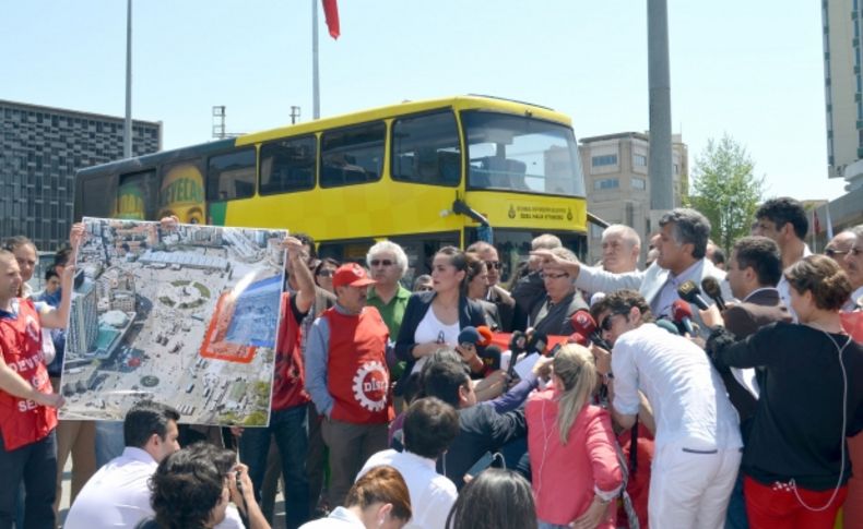 Sendikalar müdahale uyarısına rağmen Taksim için ısrarlı