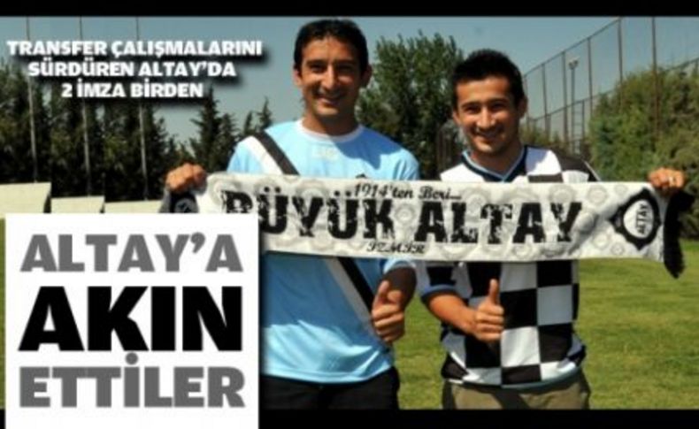 Serhat ve Serkan Akın Altay'da