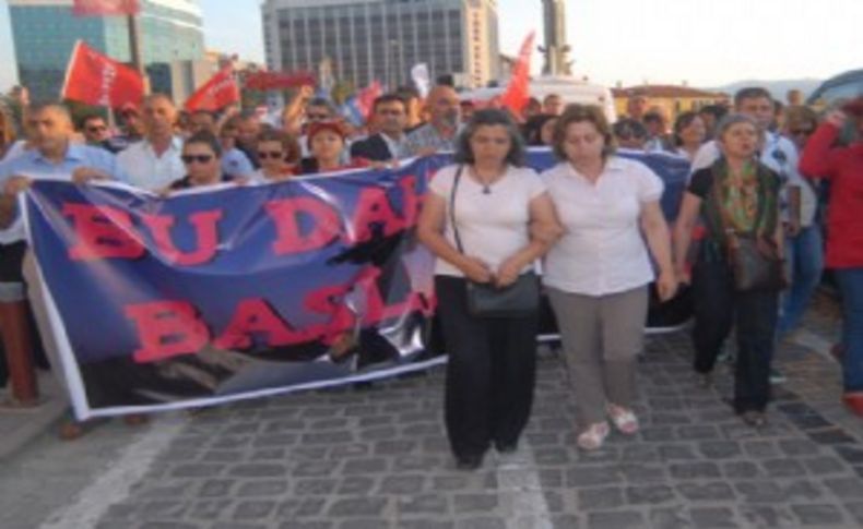 Gezi olaylarının 2'nci yıldönümünde İzmir'de protesto eylemi