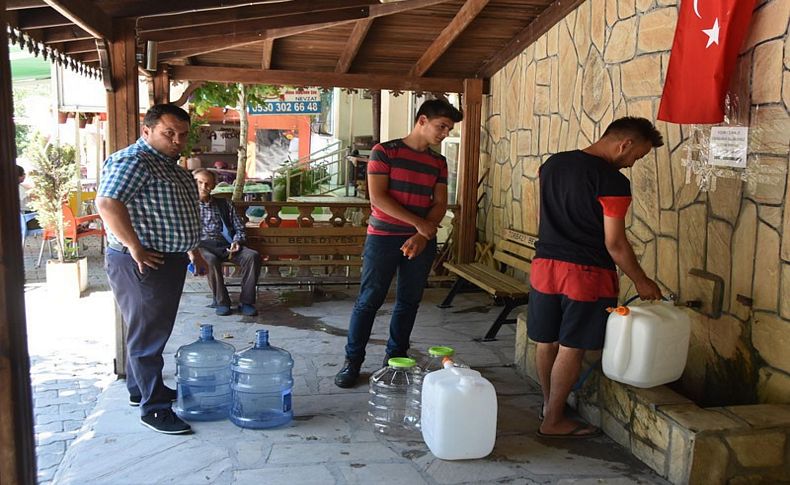 Şifalı su için dört bir yandan geliyorlar