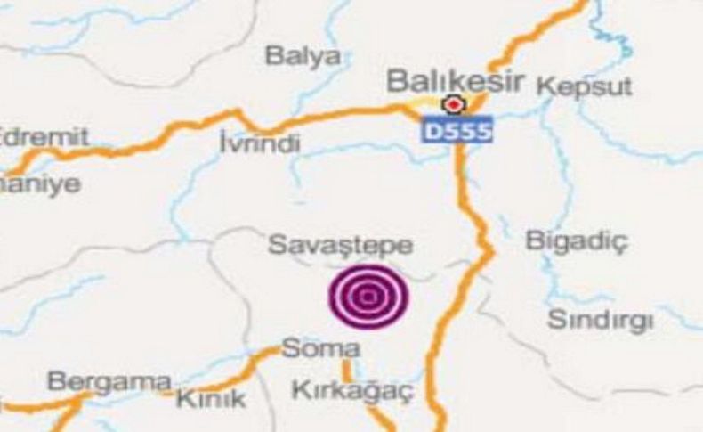 Soma'da korkutan deprem