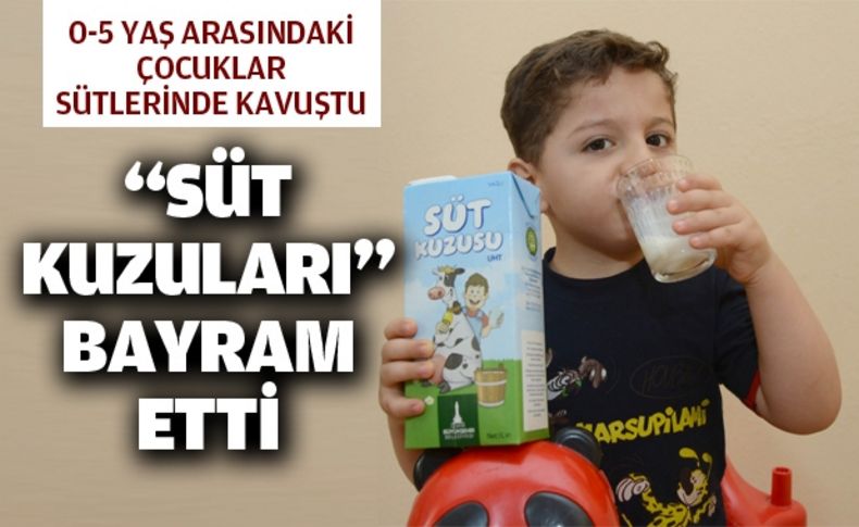 “Süt kuzuları” bayram etti