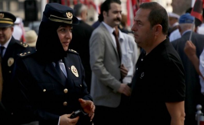 Taksim'deki törende bir ilk yaşandı