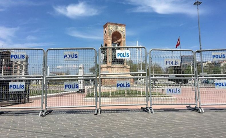 Taksim Meydanı bariyerle kapatıldı
