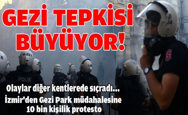 Taksim'deki olaylara destek yağıyor!