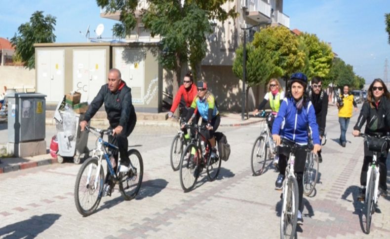 Talak Çiğli'de yeniden bisiklet devrini başlattı