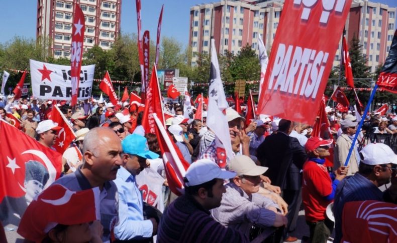 Tandoğan'da 1 Mayıs kutlamaları sona erdi