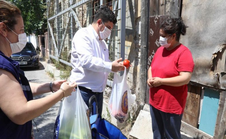 Tarladan sofraya...Buca’nın yüzü üretimle gülüyor