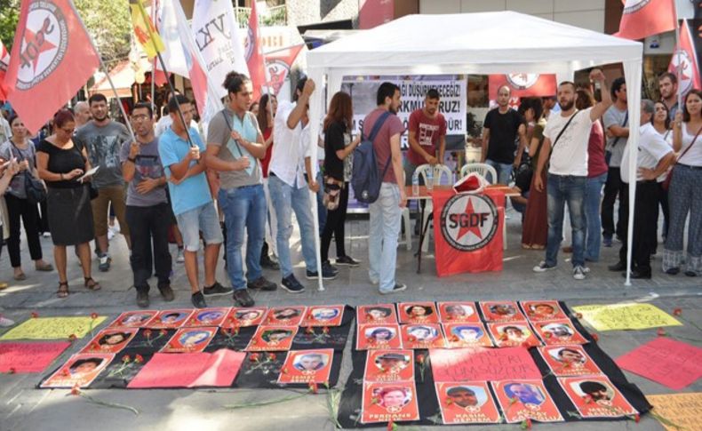 Suruç'taki patlamada ölenler için İzmir'de taziye çadırı