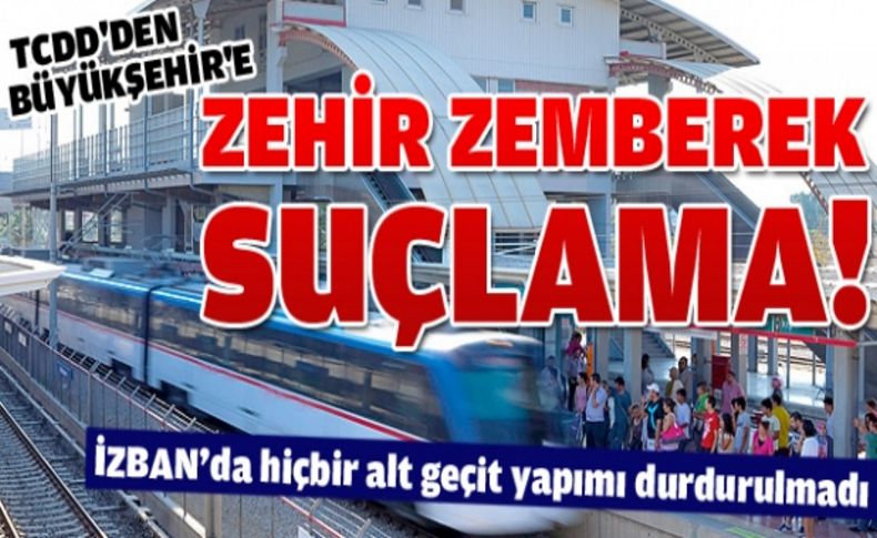 TCDD bitmeyen alt geçitler için Büyükşehir'e yüklendi