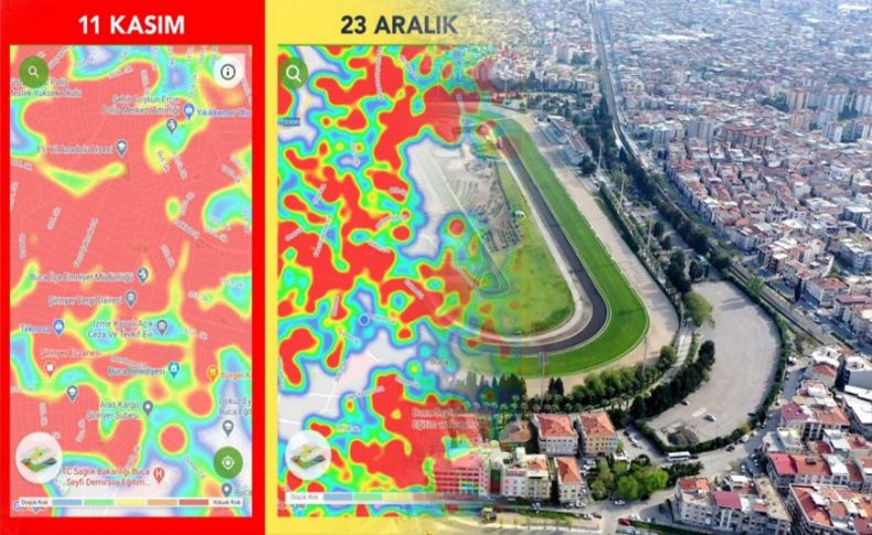 Tedbirler sonuç verdi: Buca’nın koronavirüs haritası yenilendi