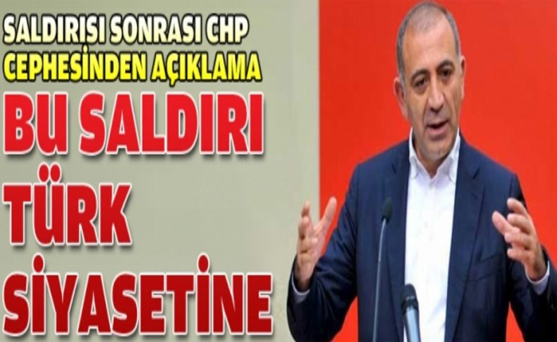 Tekin: AKP'ye saldırıyı kınıyoruz