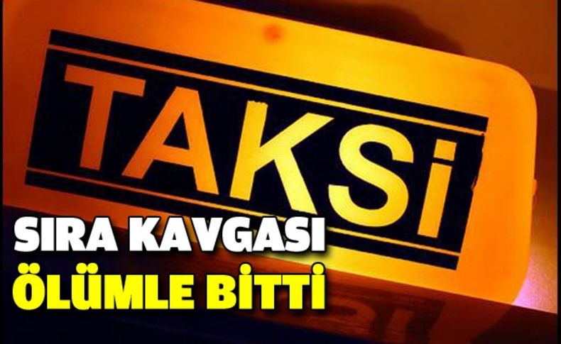 Tekvandocu taksici, sıra kavgası kurbanı