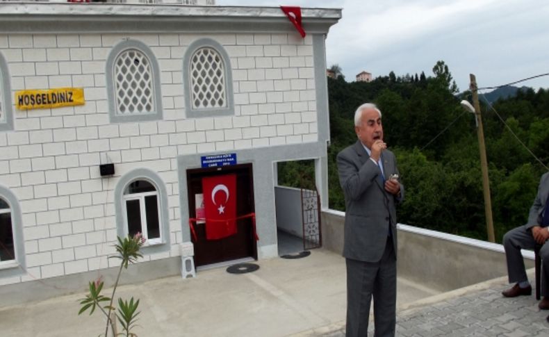 Tirebolu Kuskunlu köyü Değirmensuyu Camii hizmete açıldı