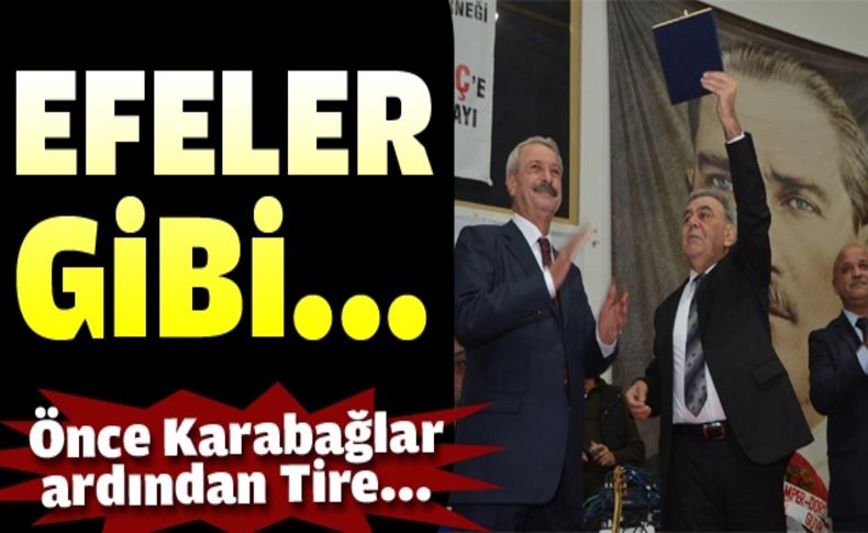 Tire’de “Efeler”, Karabağlar’da “Erenler”