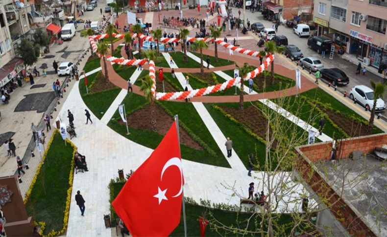 Torbalı'nın ilk meydanı açıldı