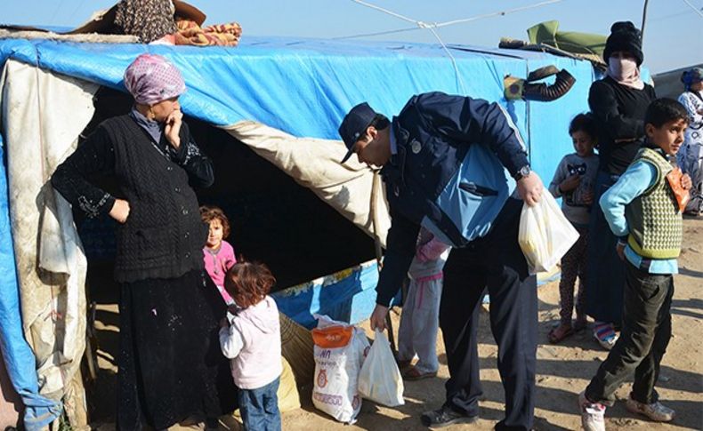 Torbalı'da Suriyeli mülteciler için kış seferberliği