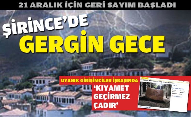 Tüm dünyanın gözü Şirince'de