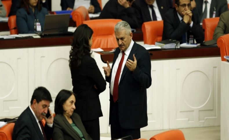 Ulaştırma Bakanı Yıldırım, Meclis Genel Kurulu'nda vedalaştı