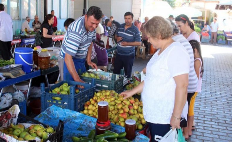 Üretici Pazarı'nda yaz bereketi