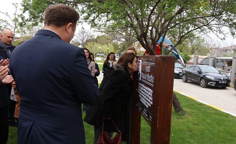 Urla'da şehit Osman Türkücü adına park açıldı