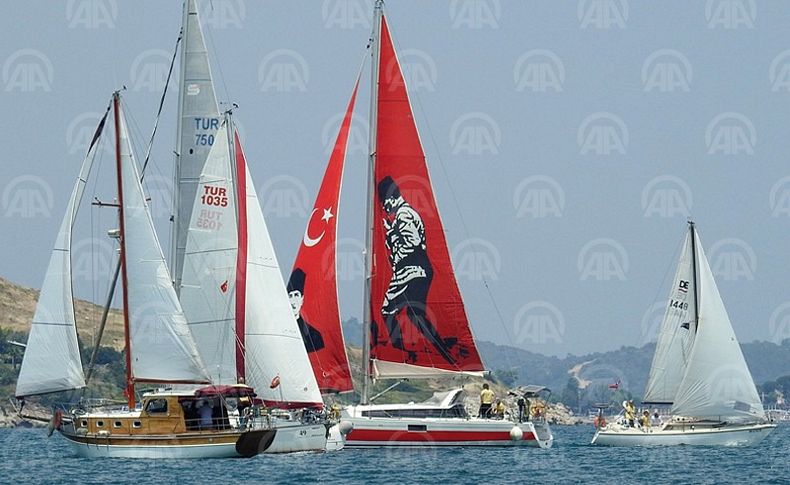 Urla'da yat yarışları 19. kez başladı