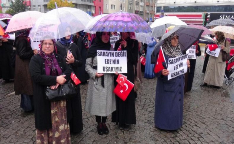 'Parelel yapı' operasyonunda tutuklanan işadamlarının işçilerinden eylem