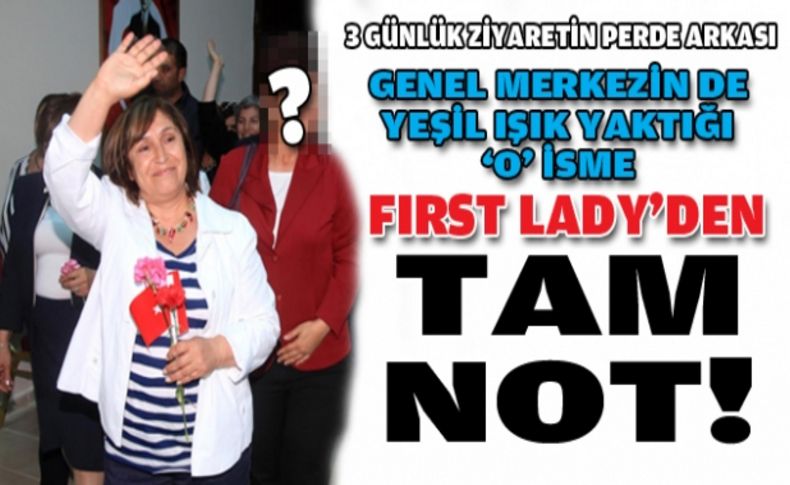 Utku'ya First Lady'den tam not!