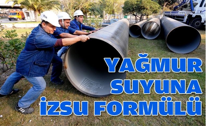 Yağmur suyuna İZSU formülü