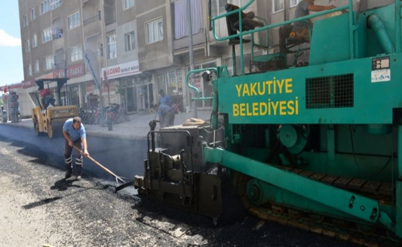 Yakutiye'de asfaltsız sokak kalmayacak