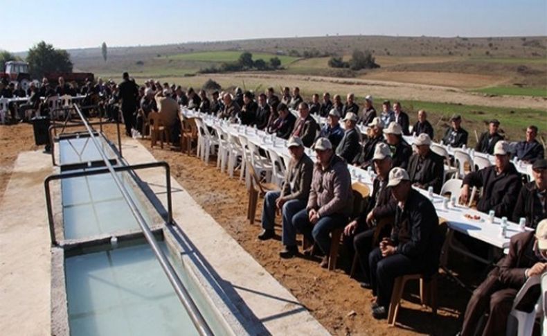 Vali resmi törenle 'yalak' açılışı yaptı