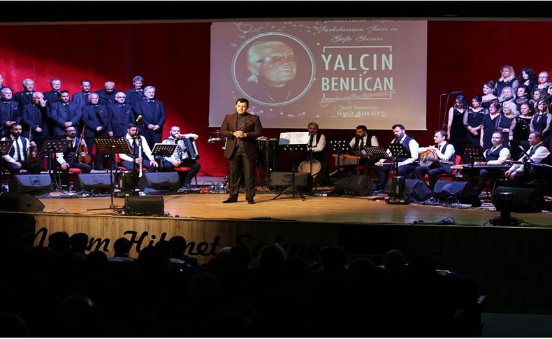 Yalçın Benlican şarkılarıyla anıldı