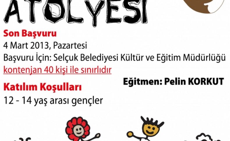 Yaratıcı drama atölyesi için başvurular başladı